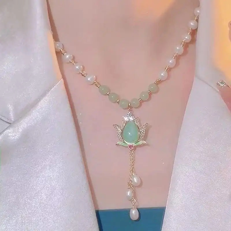Lotus Flower Necklace