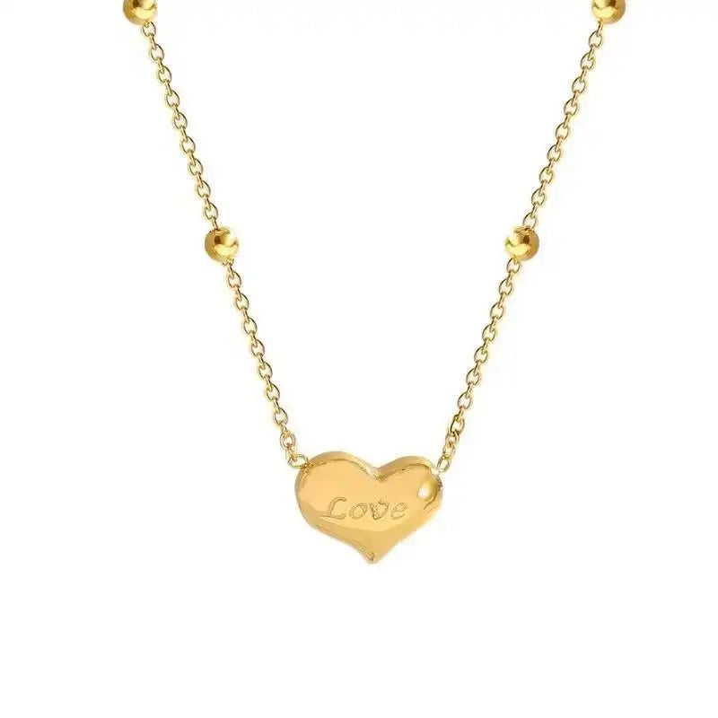 Love Letter Heart Necklace