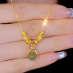 Lucky Bag Fadeless Five Blessings Necklace