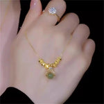 Lucky Bag Fadeless Five Blessings Necklace