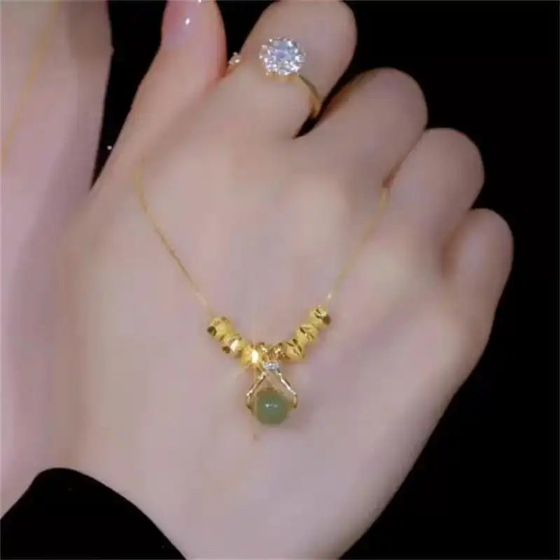 Lucky Bag Fadeless Five Blessings Necklace