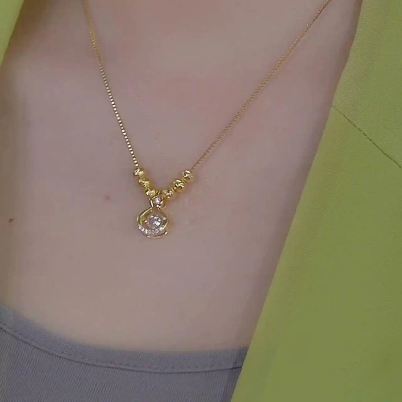 Lucky Bag Gourd Necklace