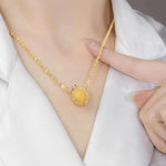 Magnetic Teardrop Pendant Necklace