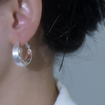 Matte Hoop Earrings