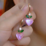 Mermaid Princess Heart Pink Ear Cuffs