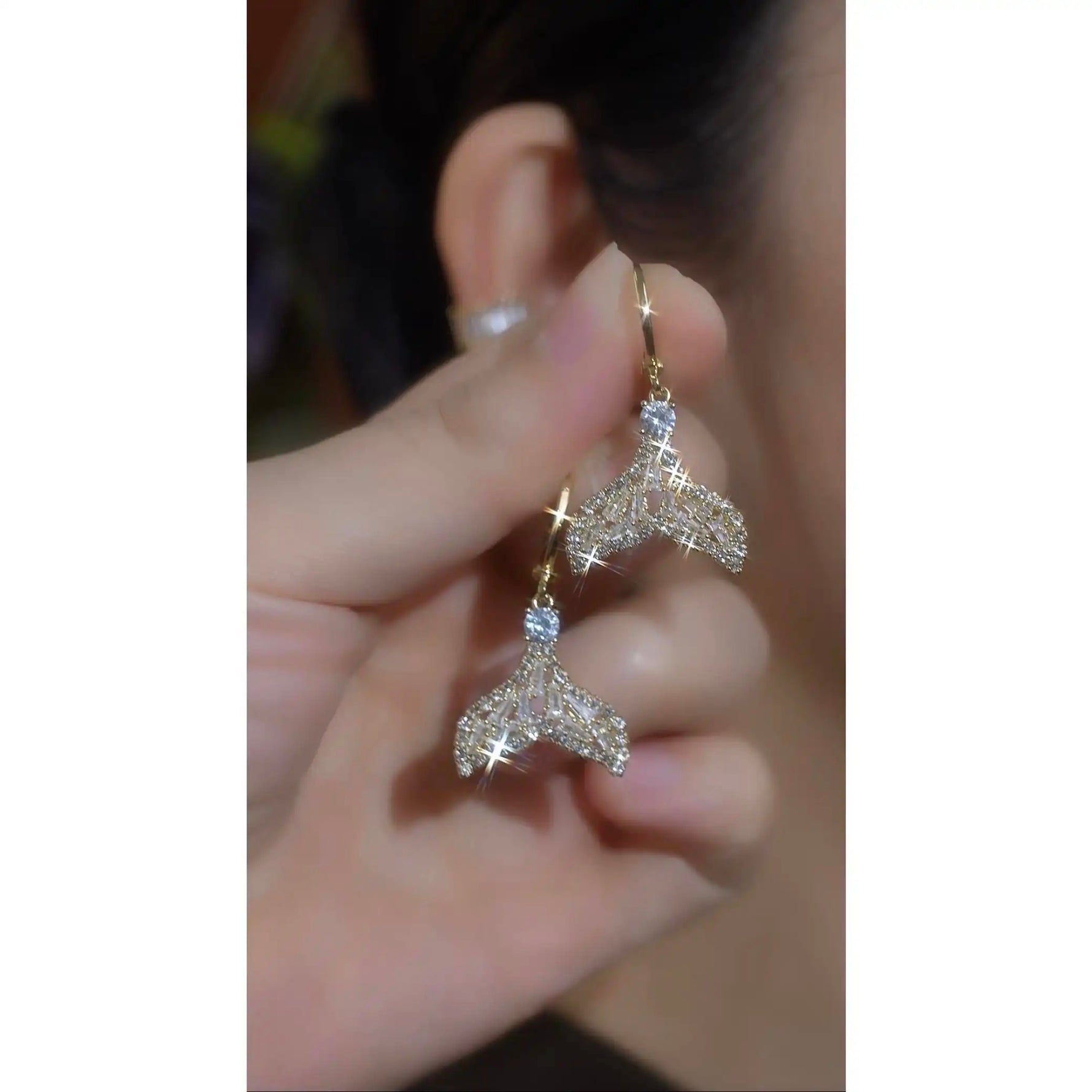 Mermaid Tail Earrings