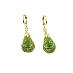 Mesh Crystal Earrings