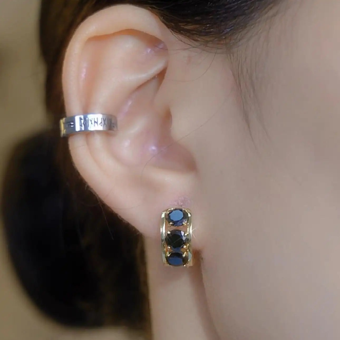 Mini Crystal Stud Earrings