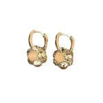 Minimalist Ball Cold Hoop Earrings