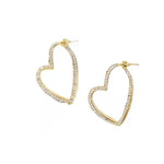 Minimalist Crystal Stud Earrings