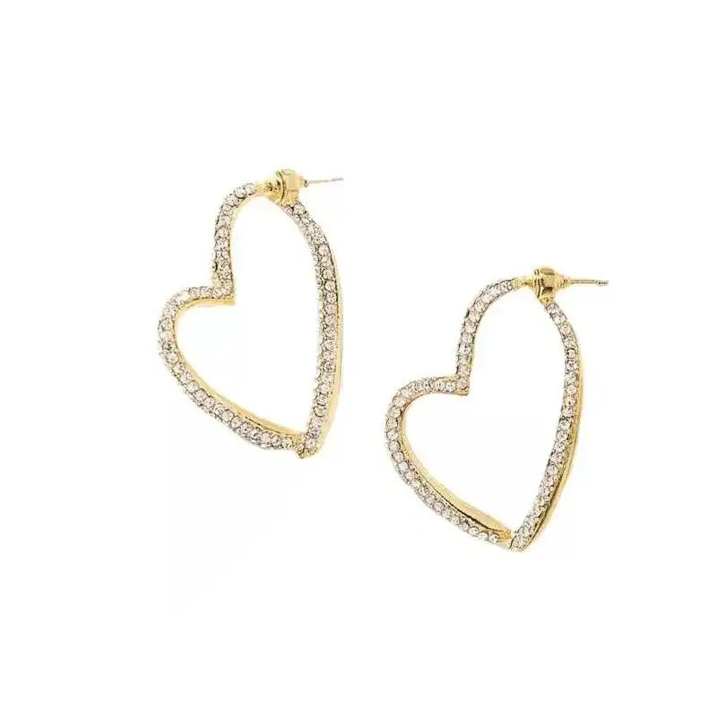 Minimalist Crystal Stud Earrings