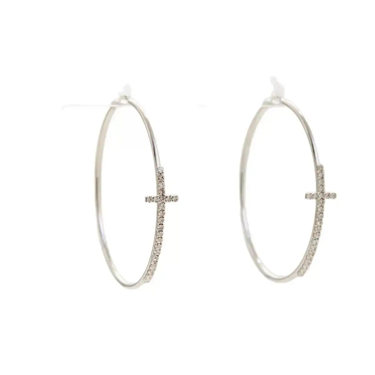 Minimalist Exaggerated Large Circle Hoop Earrings