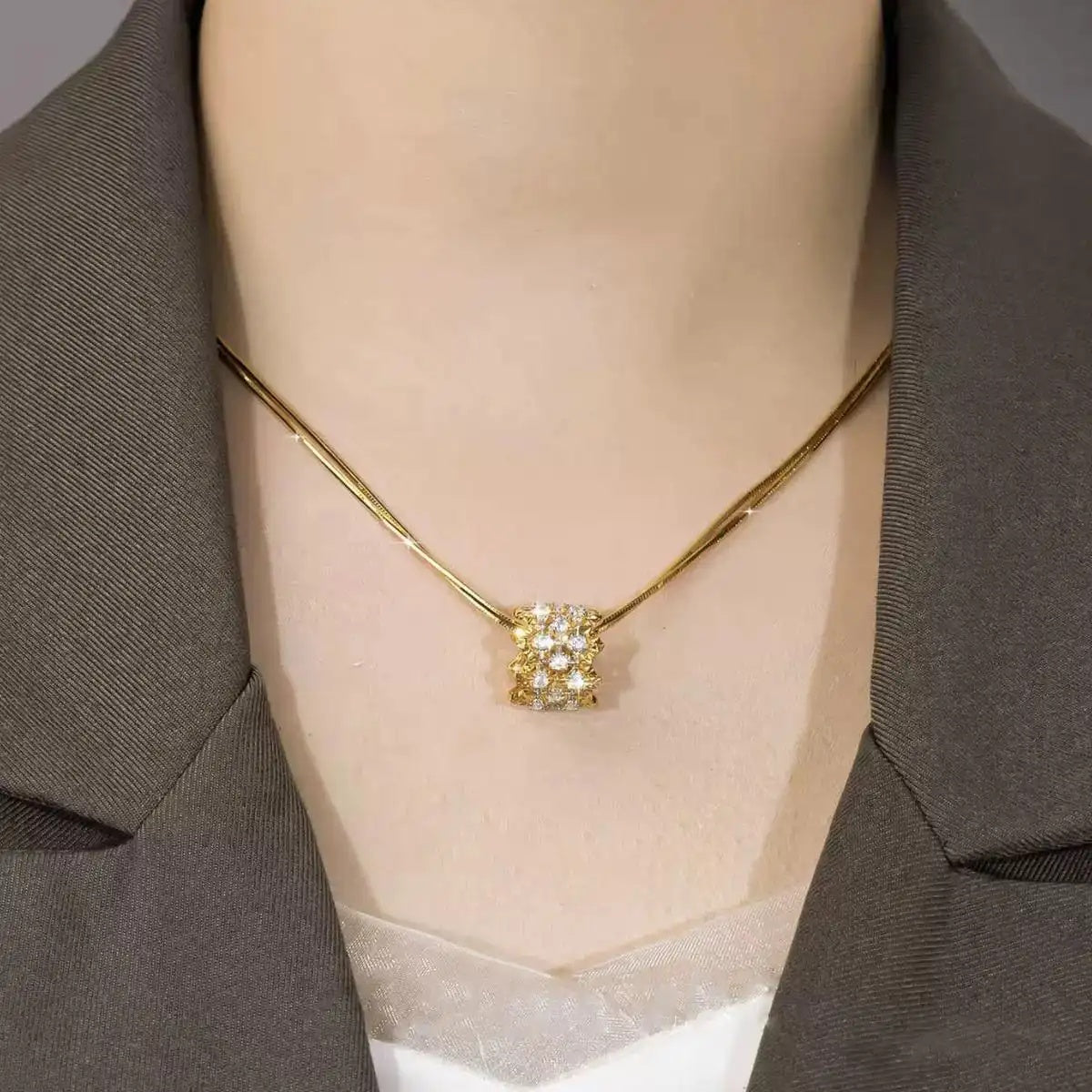 Minimalist French Necklace