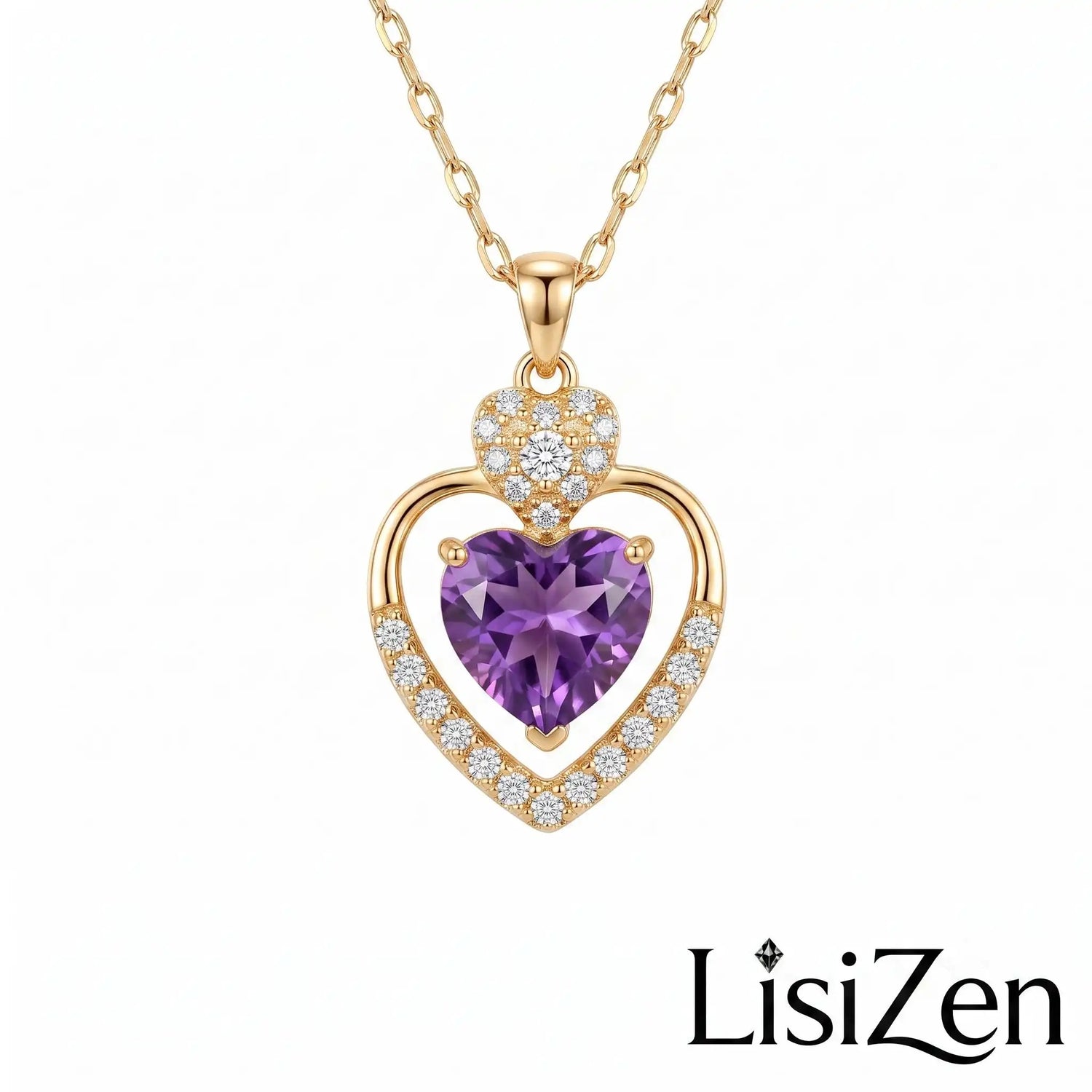 Minimalist Heart Pendant Necklace