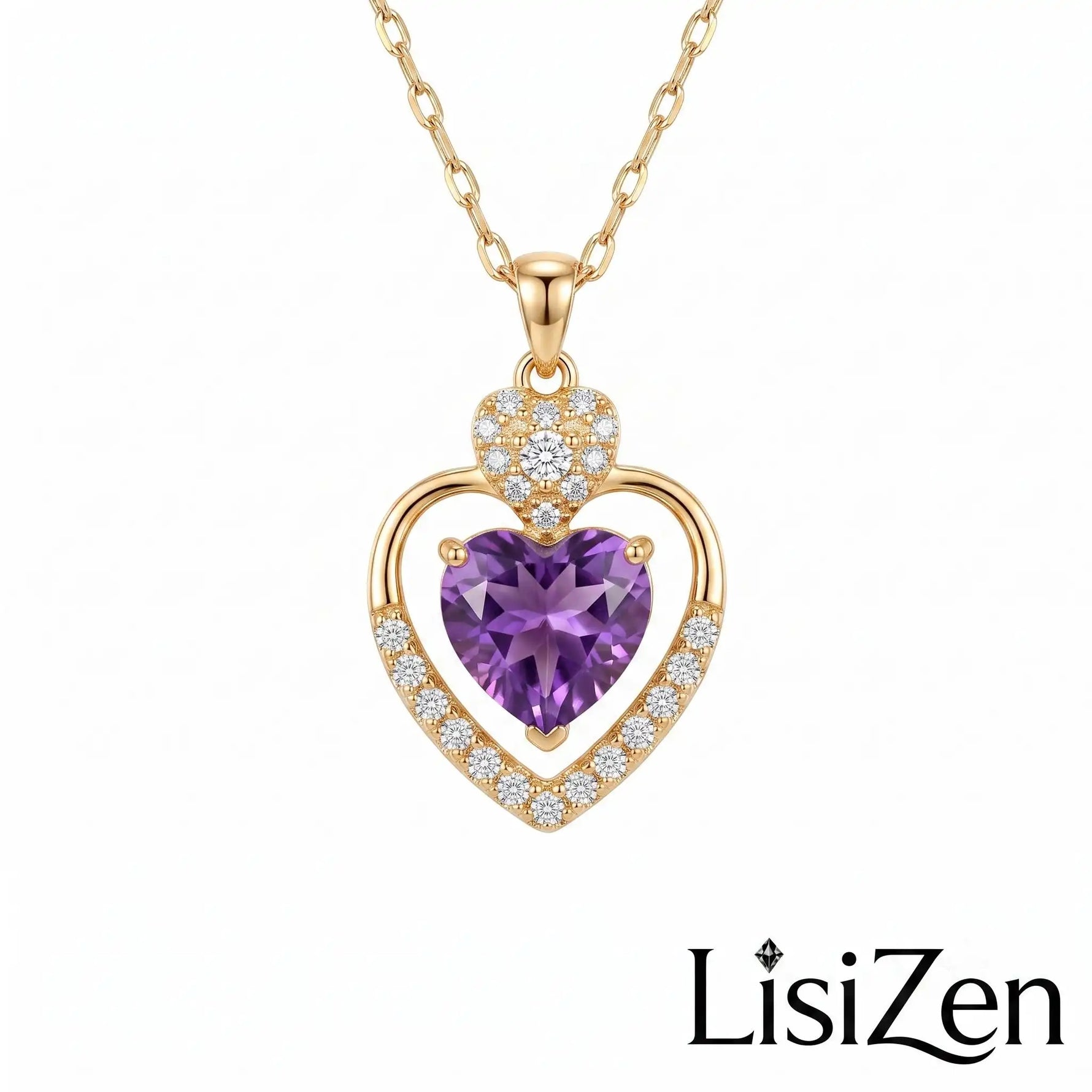 Minimalist Heart Pendant Necklace