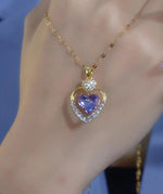 Minimalist Heart Pendant Necklace