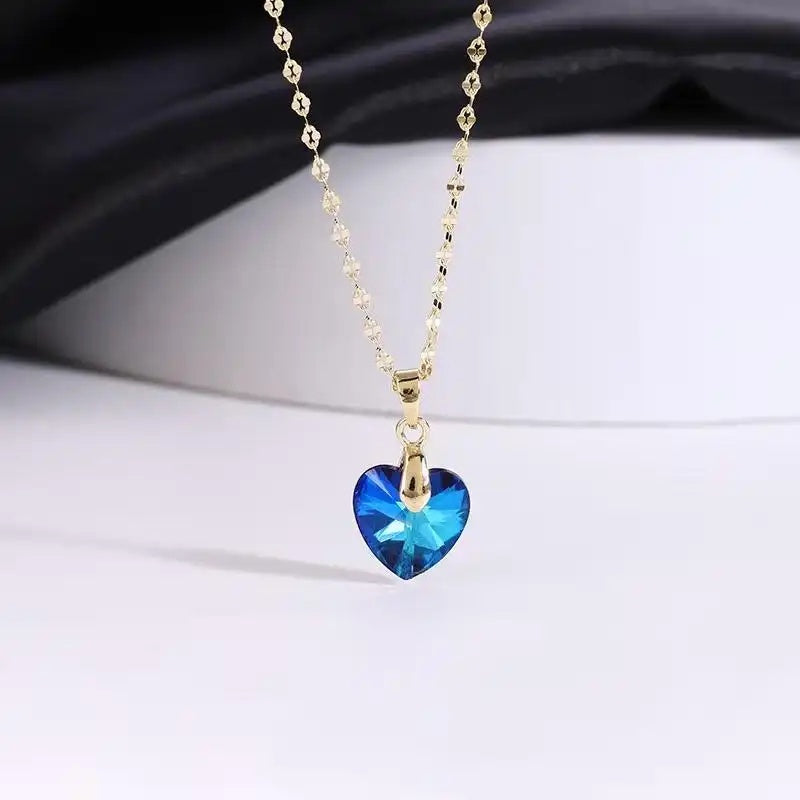 Ocean Heart Necklace