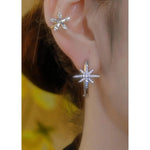 Octagram Minimalist Earrings