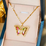 Open Heart and Pearl Shell Necklace