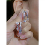 Original Earcup Color-Retaining Crystal Minimalist Earrings