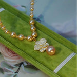 Pearl Flower Pendant Necklace
