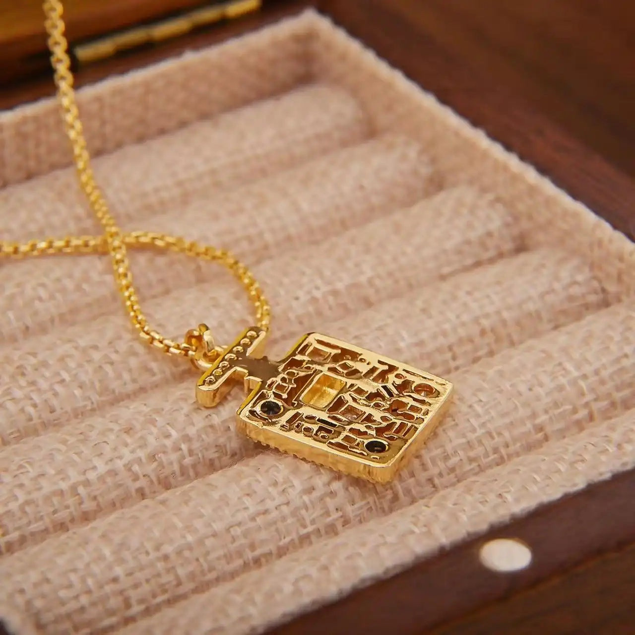 Perfume Bottle Necklace
