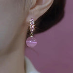 Pink Earrings