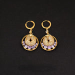 Purple Donut Ear Cuffs