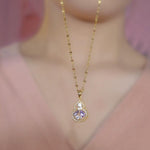 Purple Gourd Jewelry Set