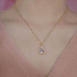 Purple Gourd Jewelry Set