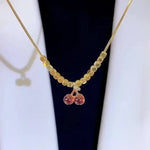 Red Cherry Necklace