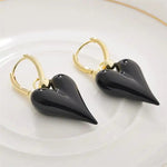 Red Heart Earrings