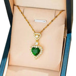 Retro Heart Shape Necklace