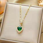 Retro Heart Shape Necklace