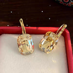 Retro Square Sugar Drop Earrings