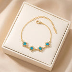 Rhombus Flower Bracelet