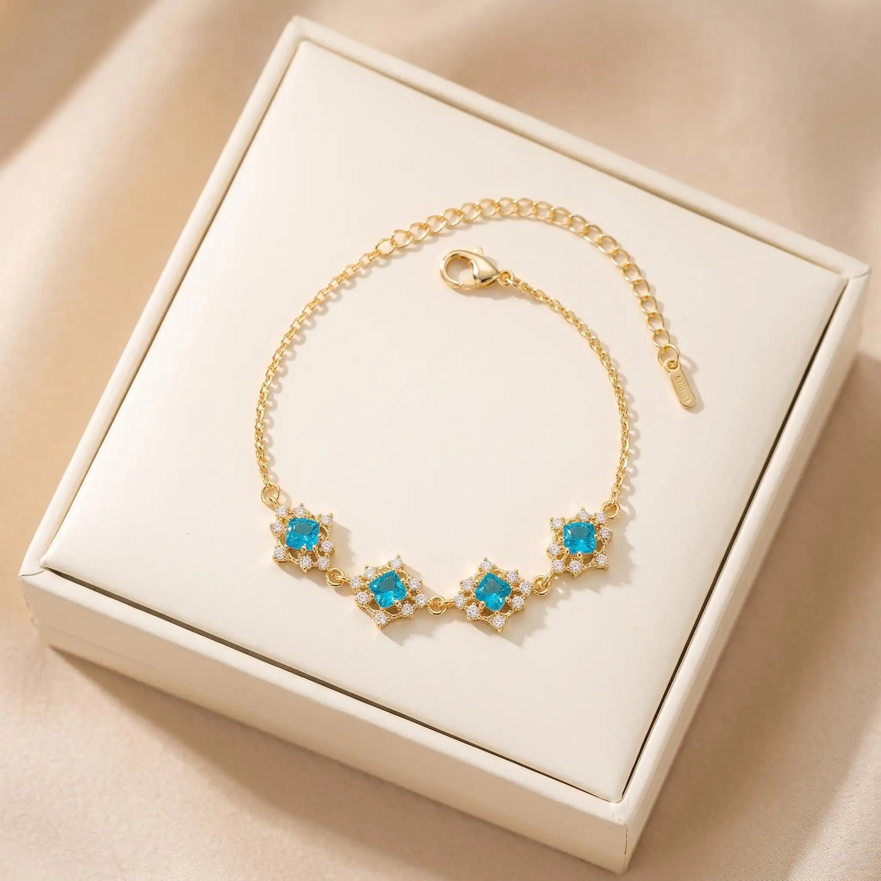 Rhombus Flower Bracelet