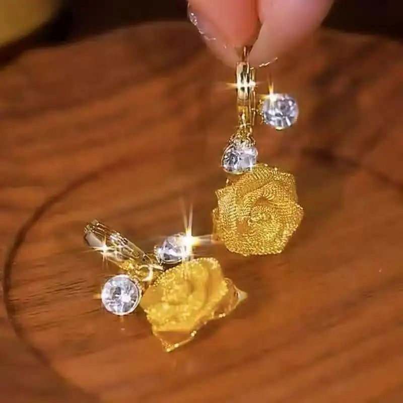 Rose Earrings