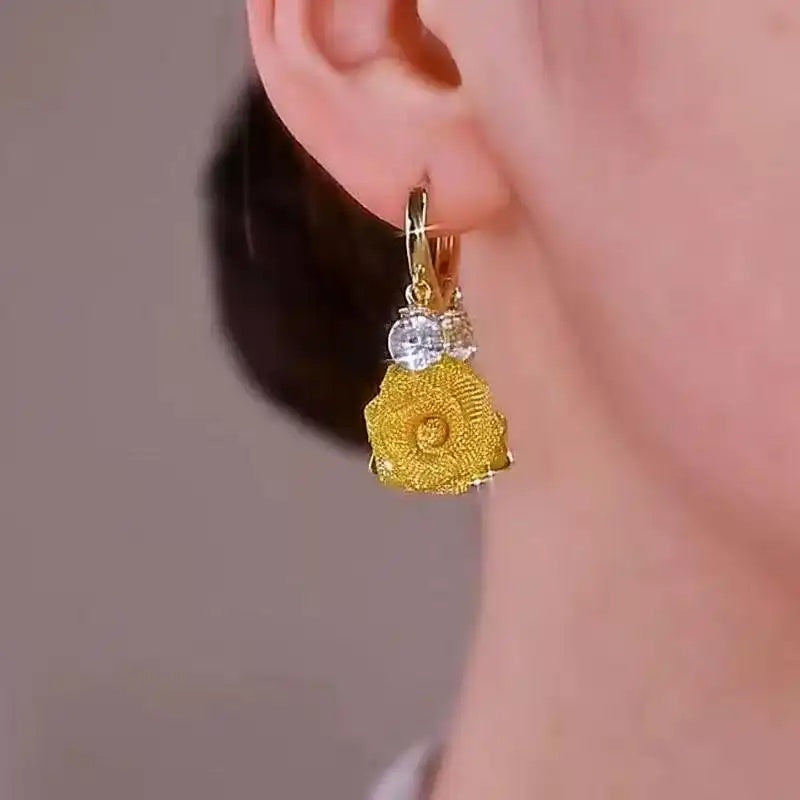 Rose Earrings