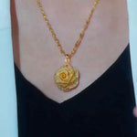 Rose Flower Necklace