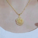 Rose Flower Necklace