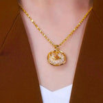 Round Short Chain Necklace