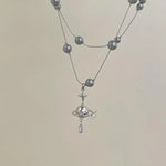 Saturn Pendant Necklace