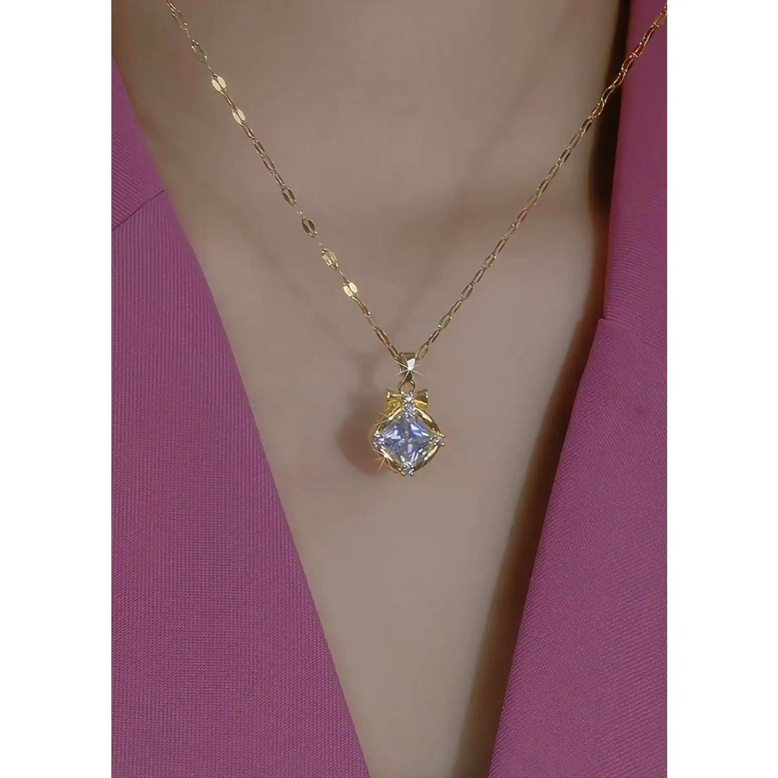 Scented Washable Collar Chain Necklace
