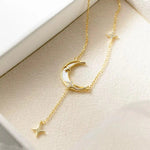Shell Moon Necklace