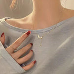 Shell Moon Necklace