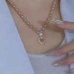 Shining Crystal Pendant Necklace