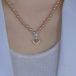 Shining Crystal Pendant Necklace