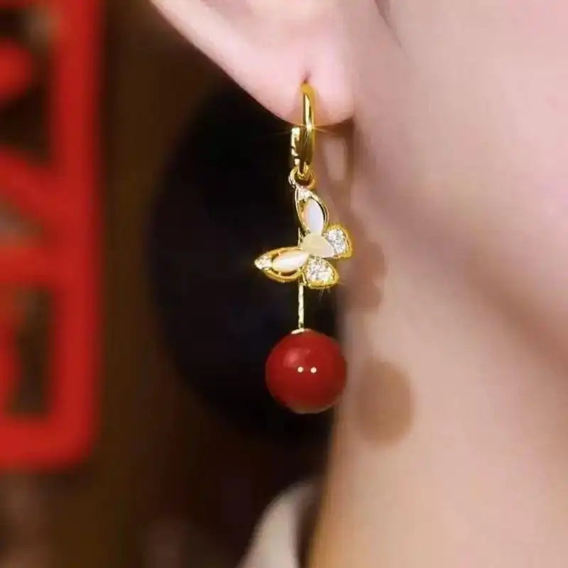 Sleek Long Tassel Clip-On Drop Earrings