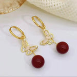 Sleek Long Tassel Clip-On Drop Earrings